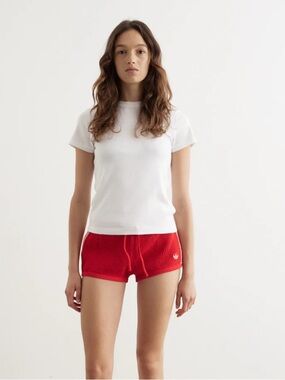 NWT Adidas Originals Premium Crochet Sprinter Shorts